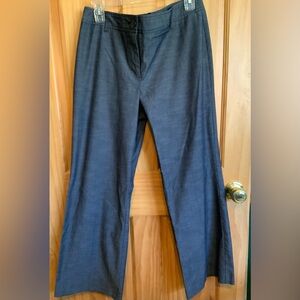 Women’s Loft Stylish Blue Flared Pants